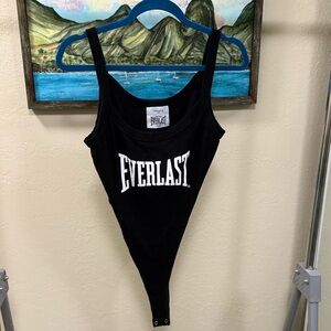 Forever 21 Black Everlast Bodysuit